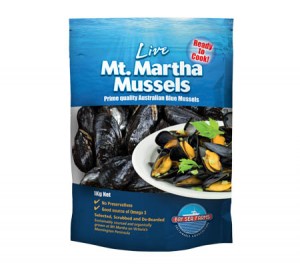 sbf mussels 1kg 300x267 - Bay Sea Farms