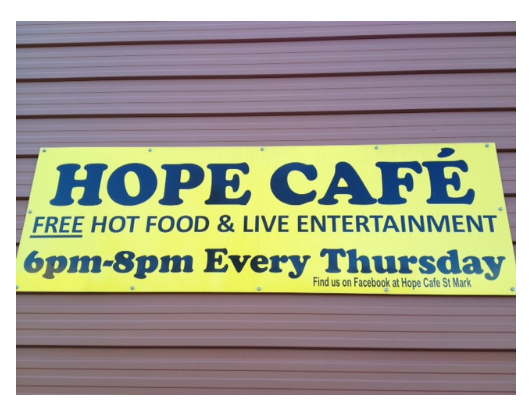 Hope Cafe loval food charity