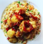 Garlic Chili Prawns & Scallops