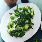 dc49b8e9fbb814bd6d2b38fa1c8ce60a 150x150 - Zucchini and Rocket Carpaccio