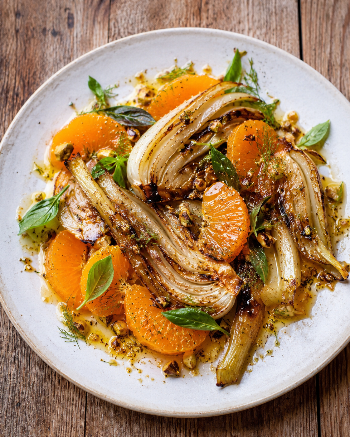 roasted fennel with citrus dressing recipe